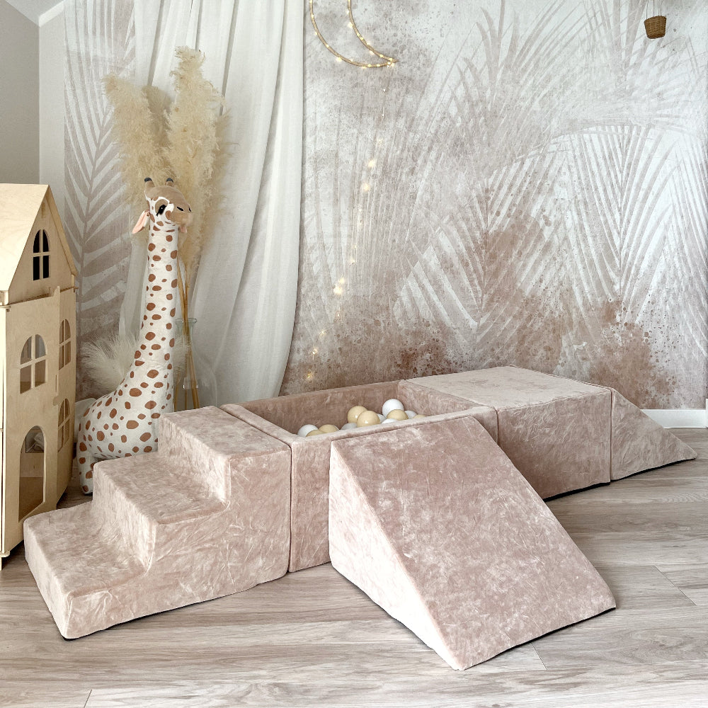 playset ballenbad ballenbak speelset ballenbadaccessoires moje ballenbadballen ballenbakballen beige bruin