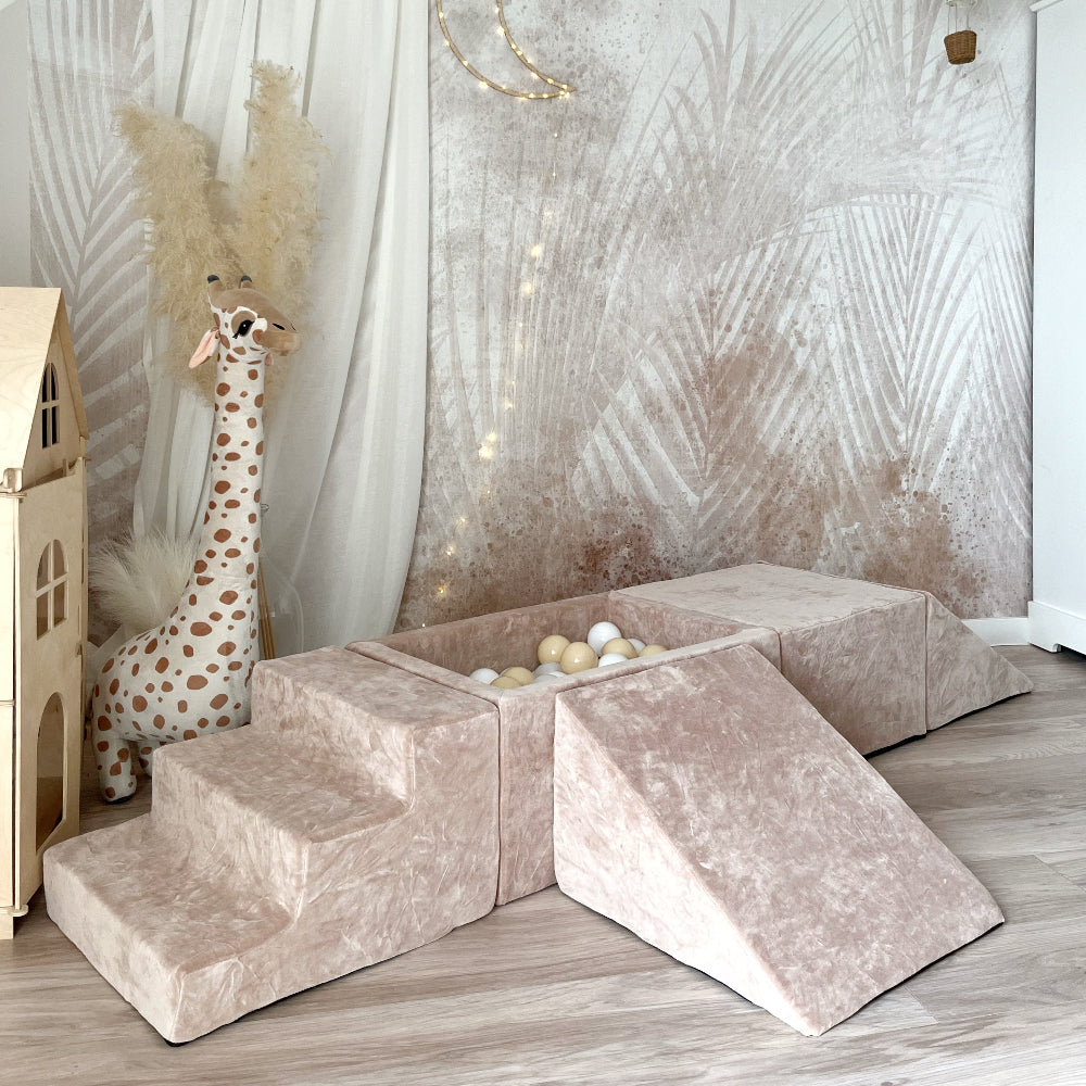 playset ballenbad ballenbak speelset ballenbadaccessoires moje ballenbadballen ballenbakballen beige bruin