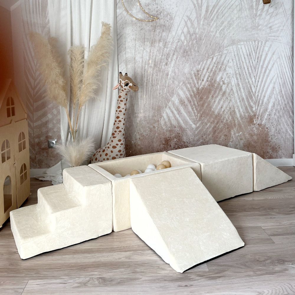 playset ballenbad ballenbak speelset ballenbadaccessoires moje ballenbadballen ballenbakballen beige ecru