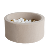boucle ballenbad ballenbak rond beige bruin moje ballenbadballen ballenbakballen 