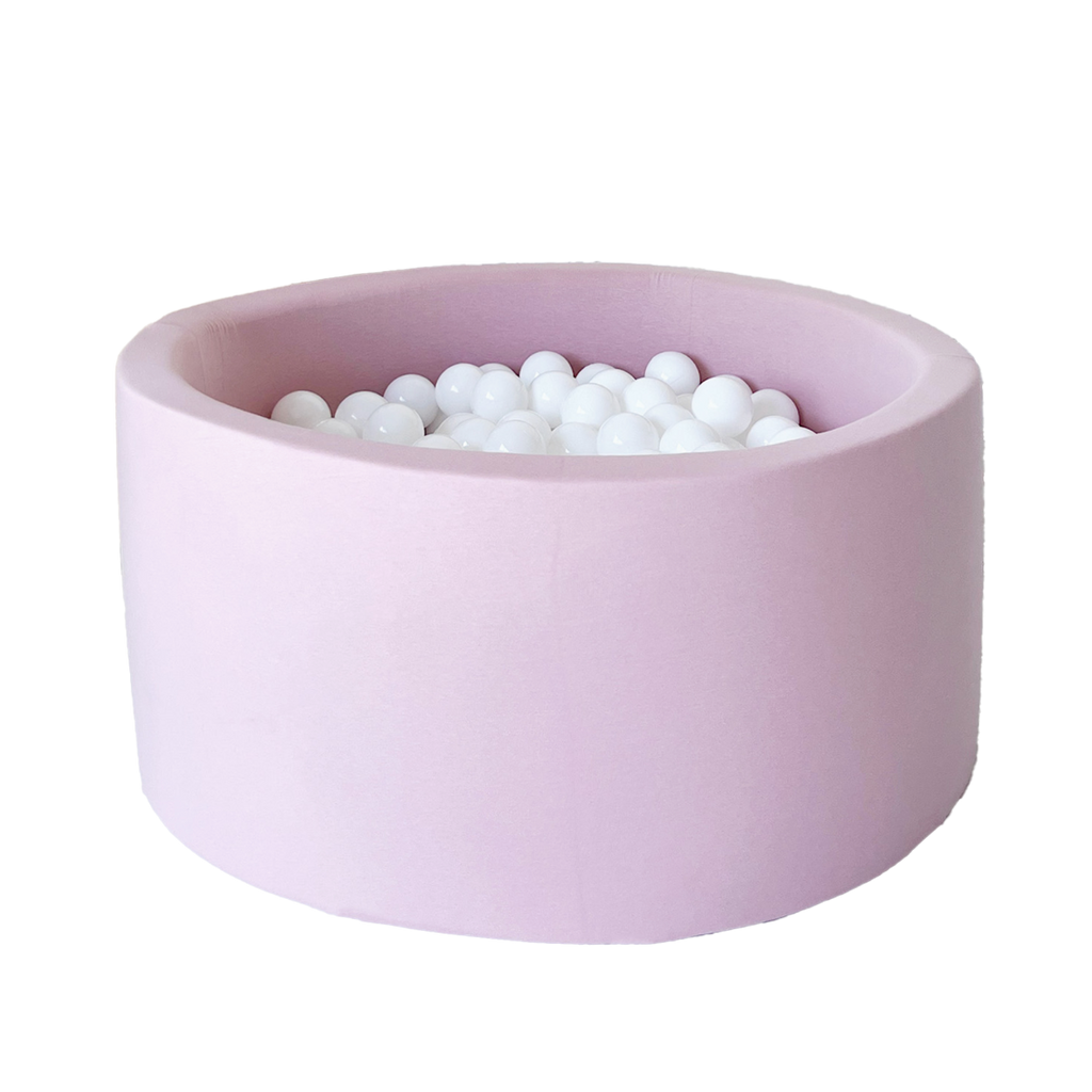 ballenbad roze katoen rond pink ballenbak moje