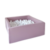 vierkant ballenbad vierkante ballenbak pink roze ballenbadballen ballenbakballen moje
