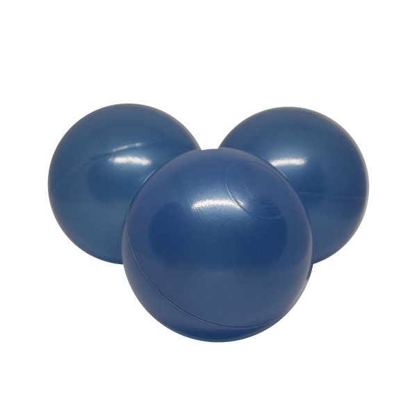 blauw metallic blue ballen balletjes ballenbakballen ballenbadballen moje