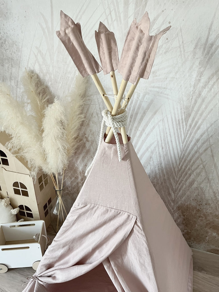 tipi linnen powder pink roze moje 