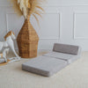 lounger slaapbank logeerbank zitbank kinderzitbank rib grijs grey moje speelbank