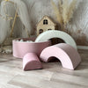 rainbow playset moje ballenbad ballenbak ballenbadballen ballenbakballen roze pink wit