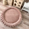 speelnest speelmat ronde speelmat babymat speelkleed moje beige bruin